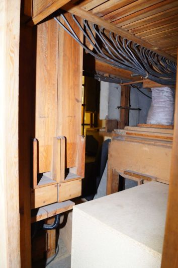 Orgeldetailfoto Sauer-Orgel Kahla