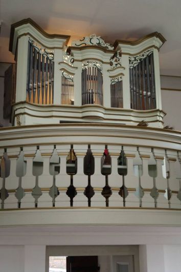 Orgeldetailfoto Schütz-Orgel Leitlitz