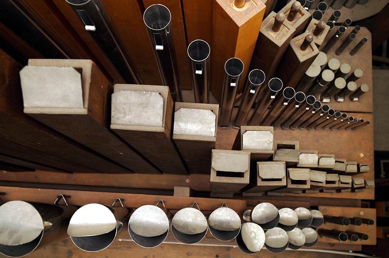 Orgeldetailfoto Ernst-Röver-Orgel Gera