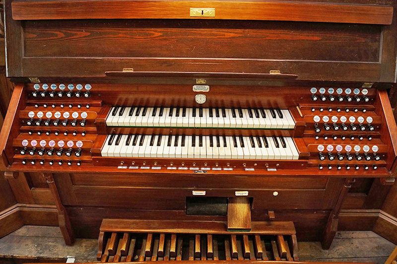 Orgeldetailfoto Ernst-Röver-Orgel Gera