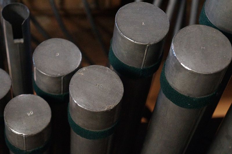 Orgeldetailfoto Gebr.-Jehmlich-Orgel Lunzenau