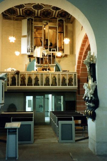 Orgeldetailfoto Orgelneubau Wünschendorf