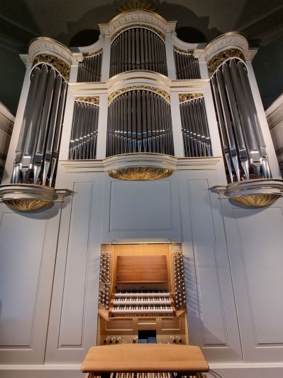 Orgeldetailfoto Neubau Orgel Plauen