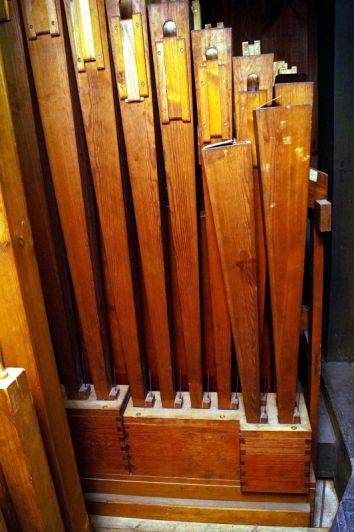 Orgeldetailfoto Ernst-Röver-Orgel Gera