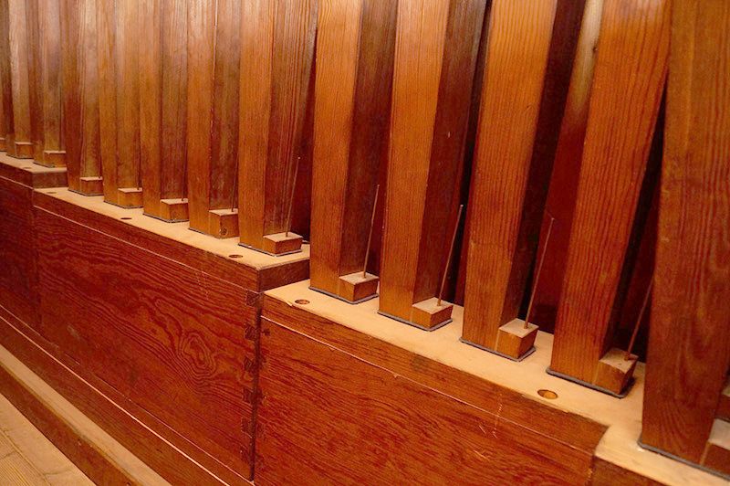 Orgeldetailfoto Ernst-Röver-Orgel Gera