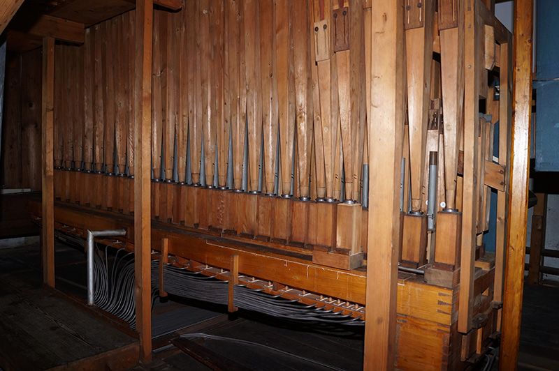 Orgeldetailfoto Gebr.-Jehmlich-Orgel Lunzenau