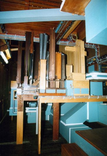 Orgeldetailfoto Eggert-Stahlhuth-Orgel Kirchen