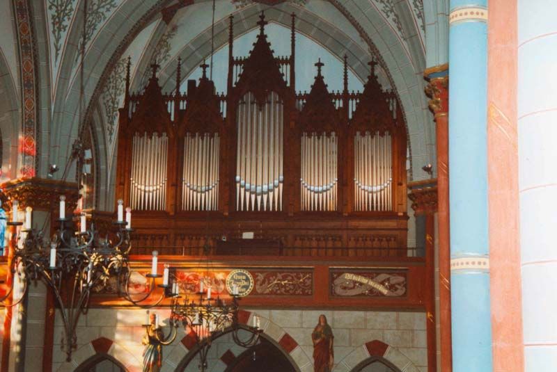 Orgeldetailfoto Eggert-Stahlhuth-Orgel Kirchen