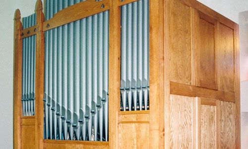 Orgeldetailfoto Gebr.-Gerhardt-Orgel Wehbach