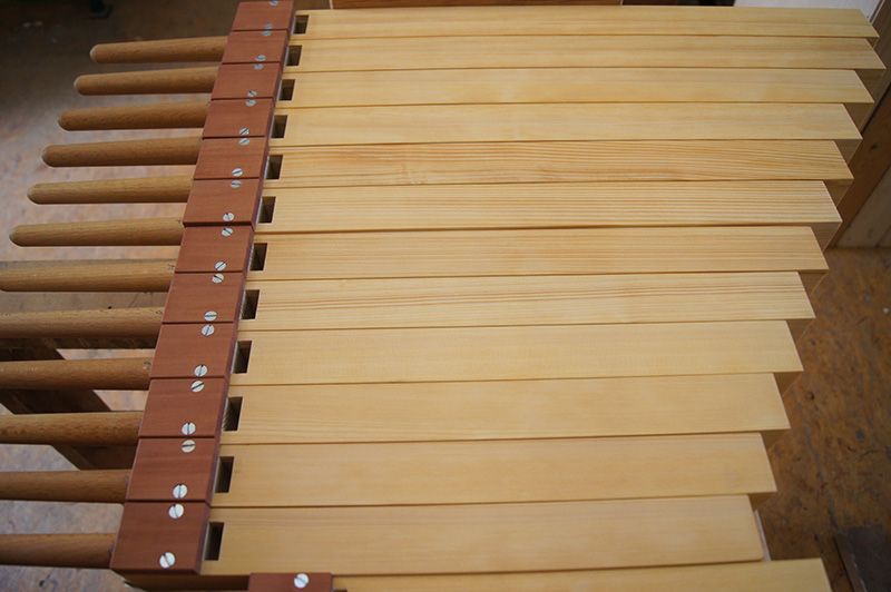 Orgeldetailfoto Ernst-Röver-Orgel Neinstedt