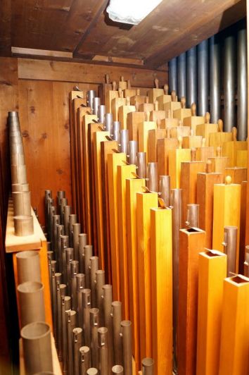 Orgeldetailfoto Ernst-Röver-Orgel Gera