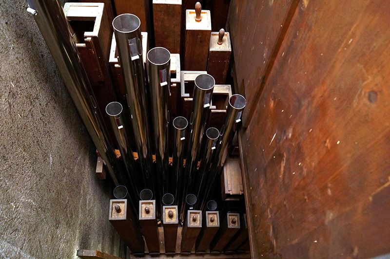 Orgeldetailfoto Ernst-Röver-Orgel Gera