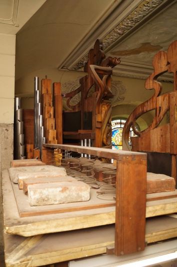 Orgeldetailfoto Ernst-Röver-Orgel Gera