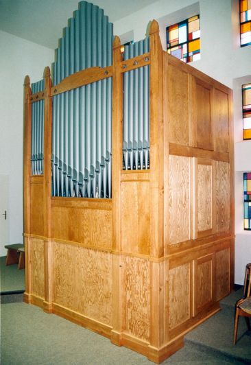 Orgeldetailfoto Gebr.-Gerhardt-Orgel Wehbach