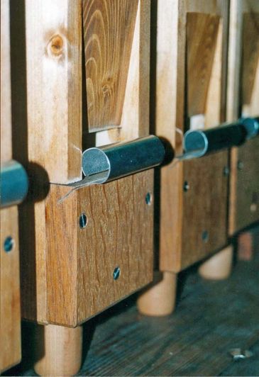 Orgeldetailfoto Ernst-Röver-Orgel Gera