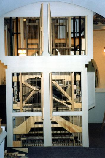 Orgeldetailfoto Orgelneubau Wünschendorf