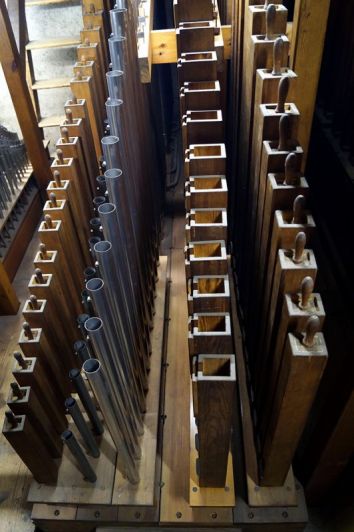 Orgeldetailfoto Ernst-Röver-Orgel Gera