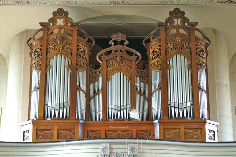 Orgeldetailfoto Ernst-Röver-Orgel Gera