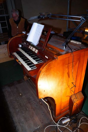 Orgeldetailfoto Sauer-Orgel Kahla