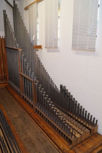 Orgeldetailfoto Gebr.-Jehmlich-Orgel Lunzenau