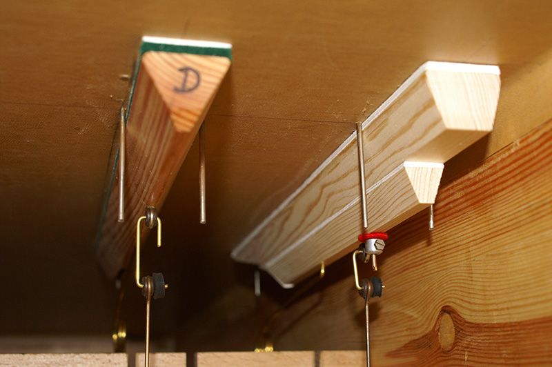 Orgeldetailfoto Schüssler-Wolf-Orgel Neumark