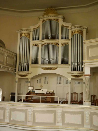 Orgeldetailfoto Neubau Orgel Plauen