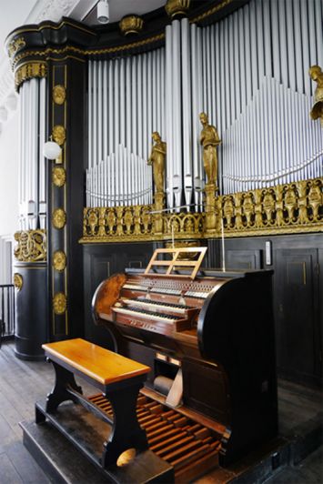 Orgeldetailfoto Jehmlich-Orgel Aue-Zelle