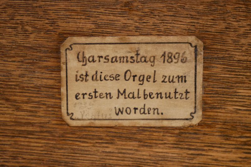 Orgeldetailfoto Rühlmann-Orgel St. Marien Staßfurt