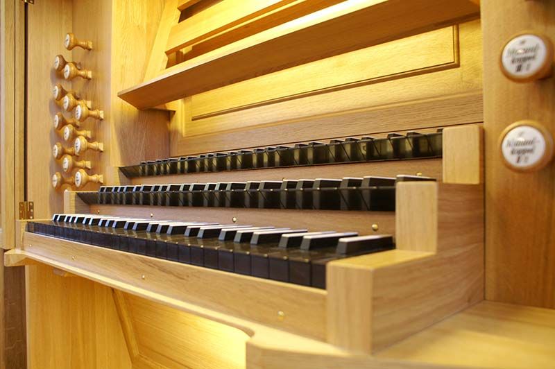 Orgeldetailfoto Thomas-Wolf-Orgel Coburg