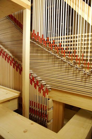 Orgeldetailfoto Thomas-Wolf-Orgel Coburg