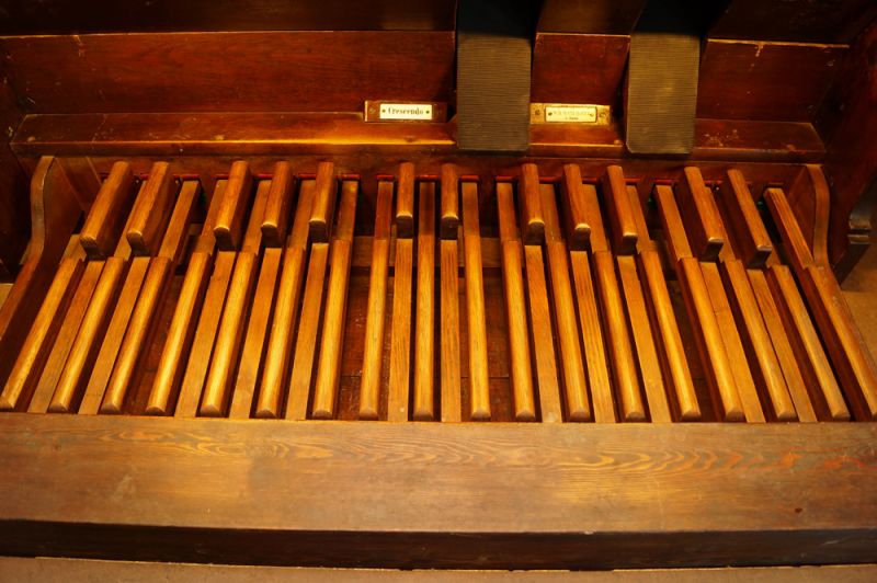 Orgeldetailfoto Hermann-Eule-Orgel Klingenthal-Brunndöbra