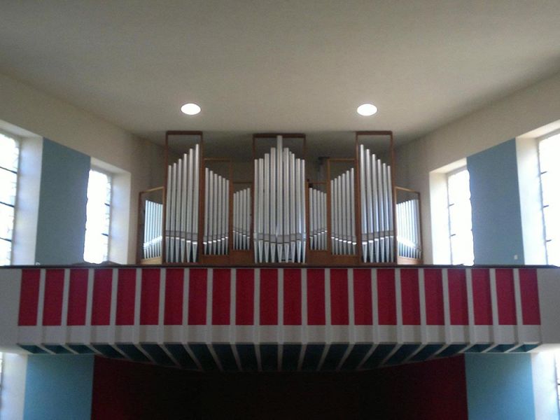Orgeldetailfoto Rieger-Kühn-Orgel Halle/Saale