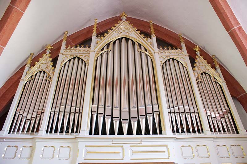 Orgeldetailfoto Richard-Kreutzbach-Orgel Ehrenfriedersdorf