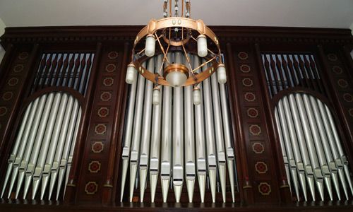 Orgeldetailfoto Hermann-Eule-Orgel Klingenthal-Brunndöbra
