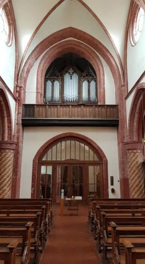 Orgeldetailfoto Rühlmann-Orgel St. Marien Staßfurt