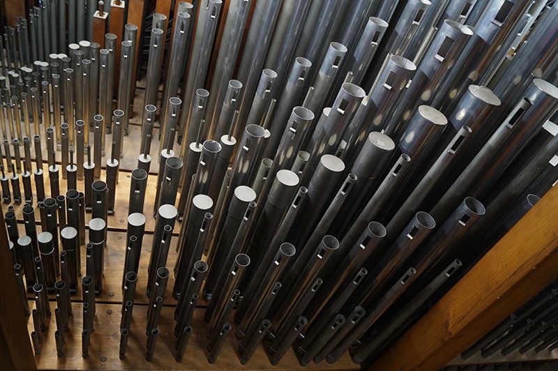 Orgeldetailfoto Ernst-Röver-Orgel Gera