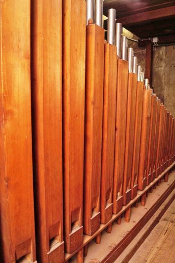 Orgeldetailfoto Ernst-Röver-Orgel Gera
