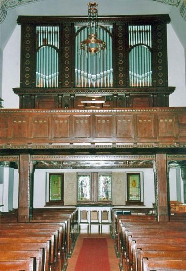 Orgeldetailfoto Hermann-Eule-Orgel Klingenthal-Brunndöbra