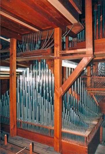 Orgeldetailfoto Ernst-Röver-Orgel Gera