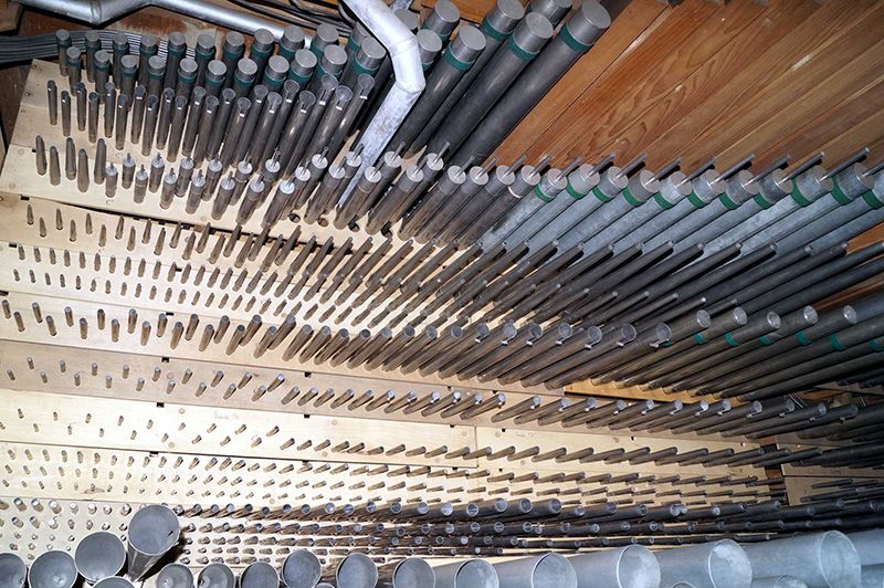 Orgeldetailfoto Gebr.-Jehmlich-Orgel Bärenstein