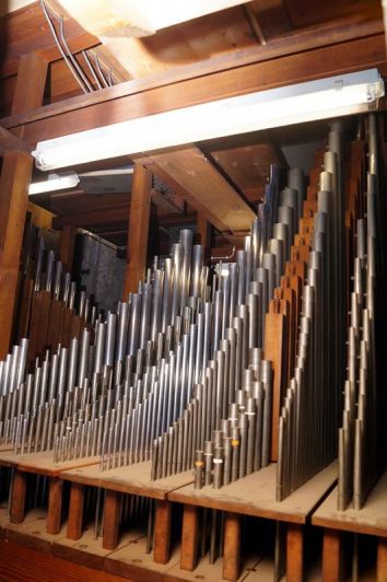 Orgeldetailfoto Ernst-Röver-Orgel Gera