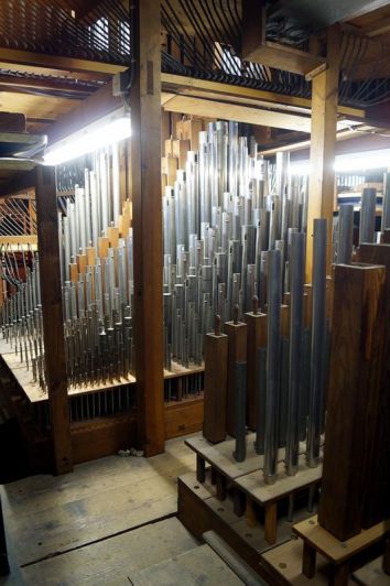Orgeldetailfoto Ernst-Röver-Orgel Gera