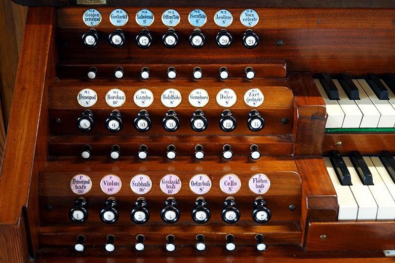 Orgeldetailfoto Ernst-Röver-Orgel Gera