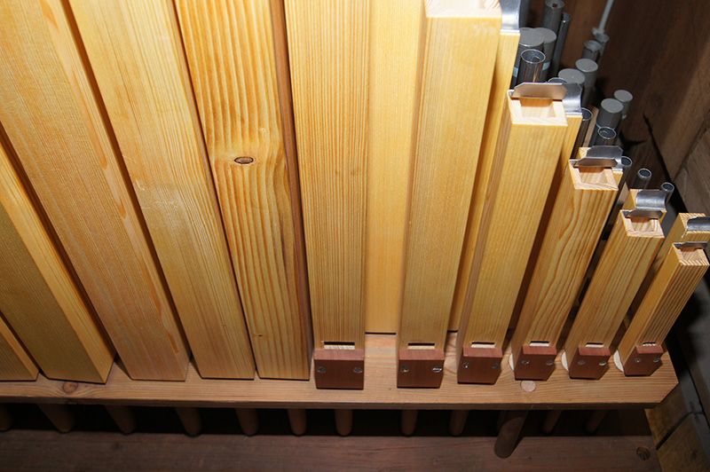 Orgeldetailfoto Ernst-Röver-Orgel Neinstedt