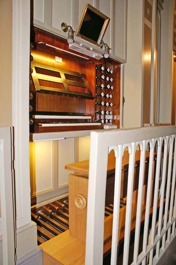 Orgeldetailfoto Carl-Gottlieb-Jehmlich-Orgel Elsterberg