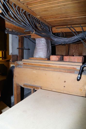 Orgeldetailfoto Sauer-Orgel Kahla