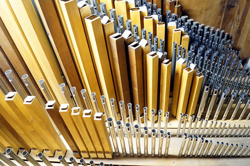 Orgeldetailfoto Ernst-Röver-Orgel Gera