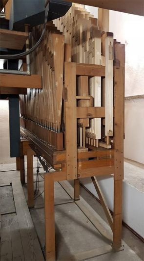 Orgeldetailfoto Jehmlich-Orgel Aue-Zelle