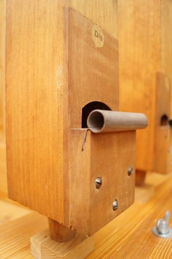 Orgeldetailfoto Gebr.-Jehmlich-Orgel Lunzenau
