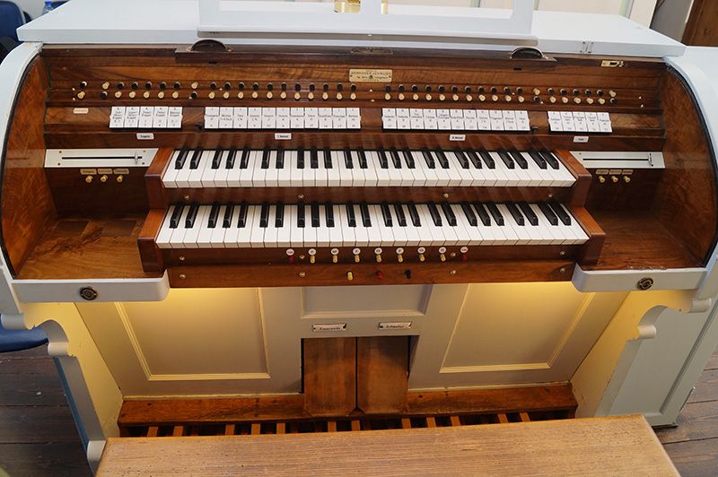 Orgeldetailfoto Gebr.-Jehmlich-Orgel Lunzenau